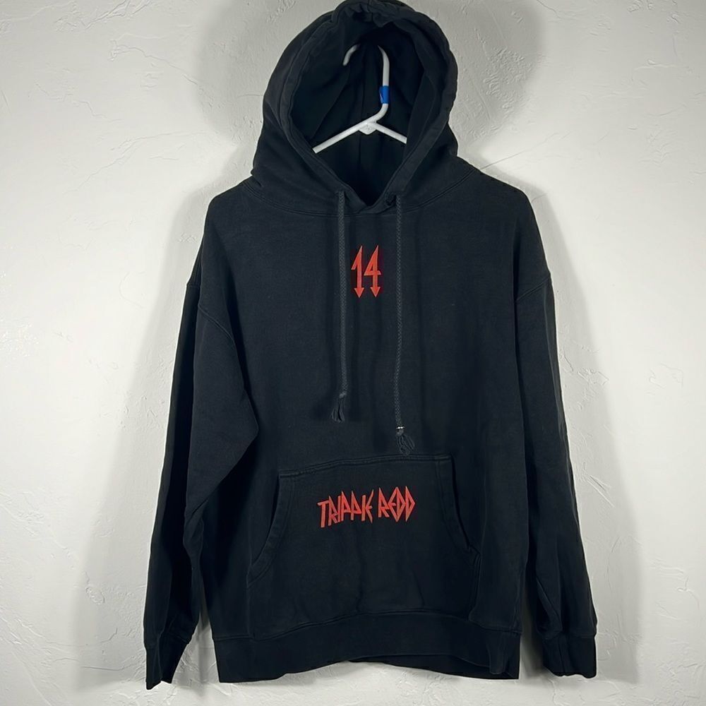🔥🔥‎ TRIPPIE REDD Rap Band Graphic HOODIE SWEATSHIRT Men Sz Medium - GUC
